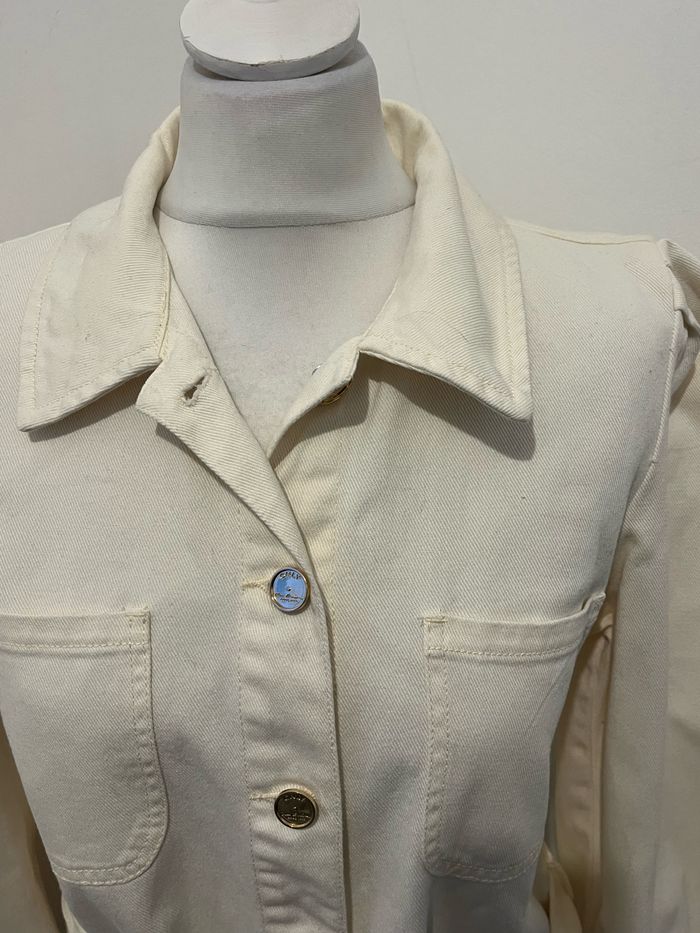 Veste chemise écrue only S - photo numéro 3