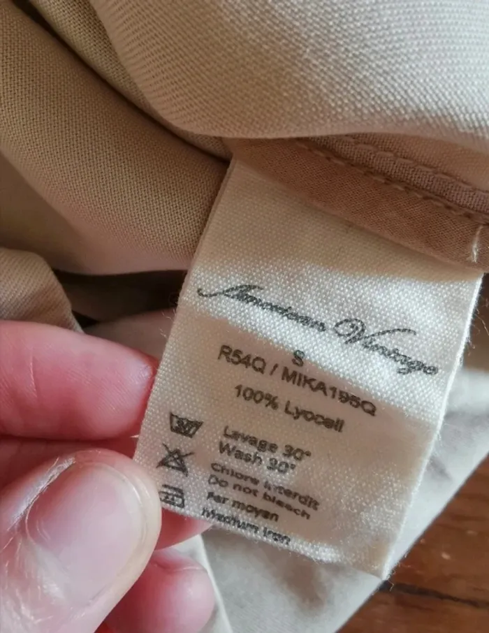 Salopette short beige American Vintage - photo numéro 8