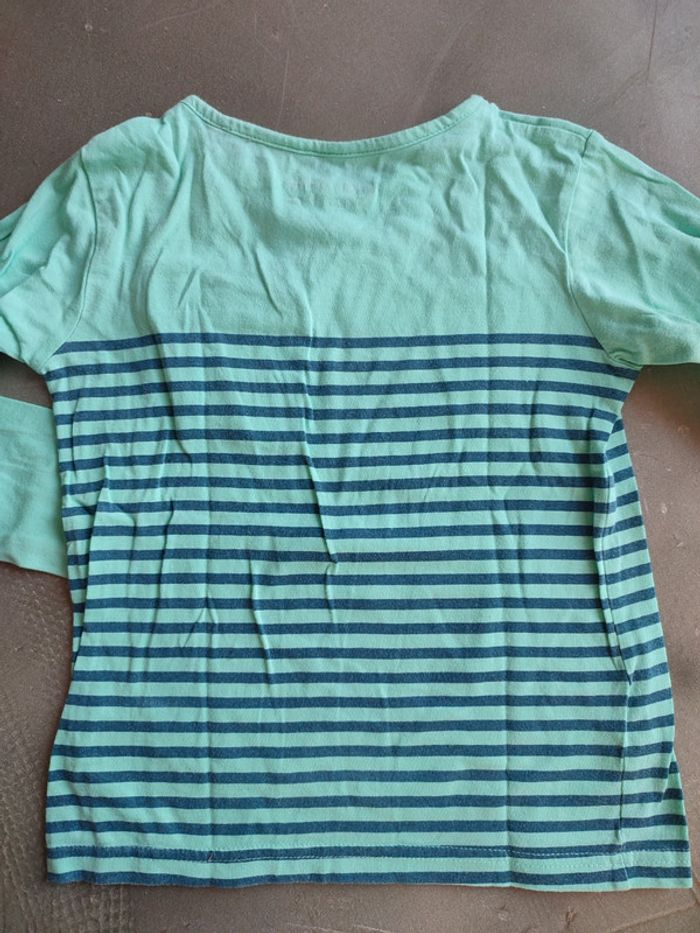 T-shirt manches longues même pas peur 6 ans - photo numéro 4