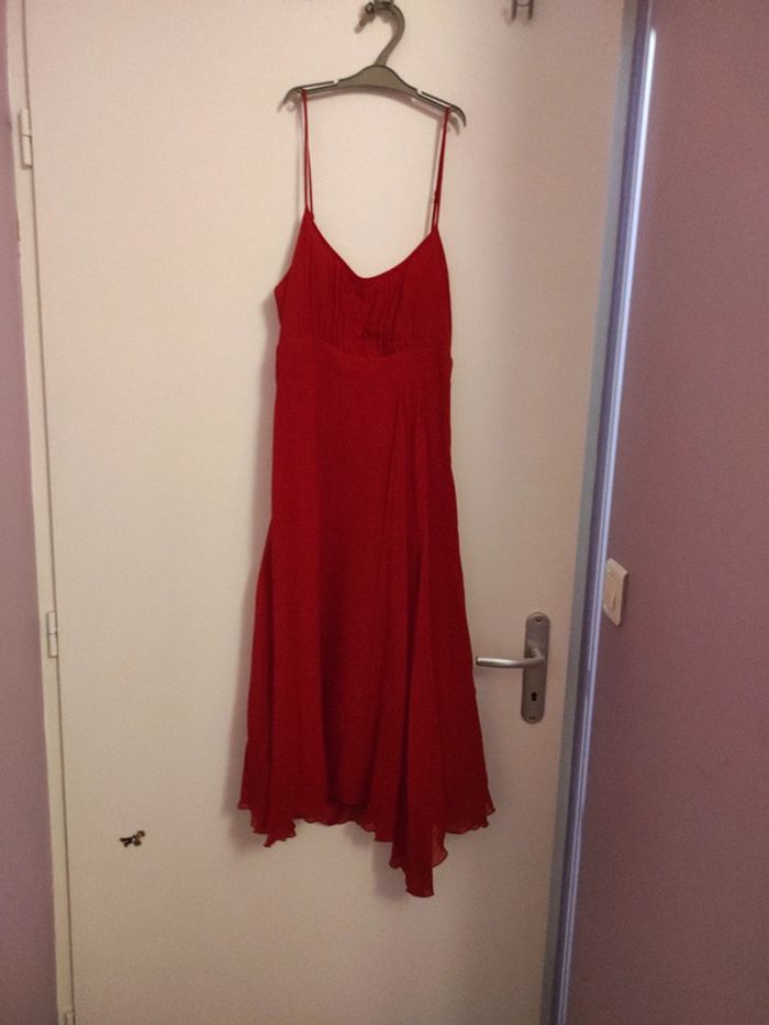 Robe en soie 123 et son étole en soie également