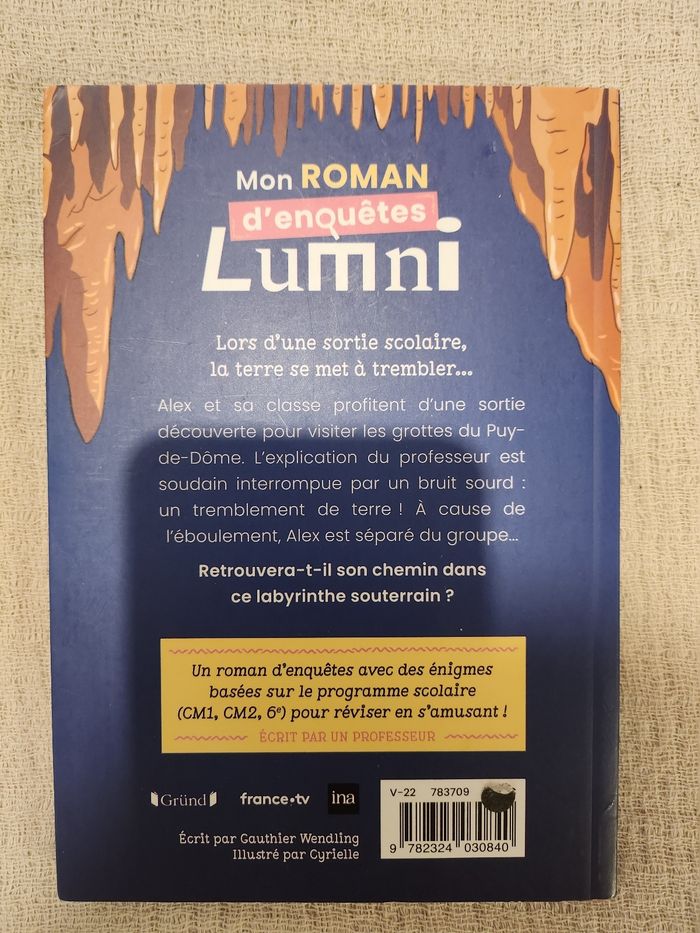 Livre frayeurs sous terre - photo numéro 2