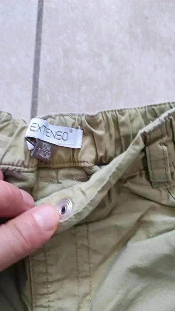 Pantalon doublé kaki chaud 12 mois in extenso - photo numéro 4