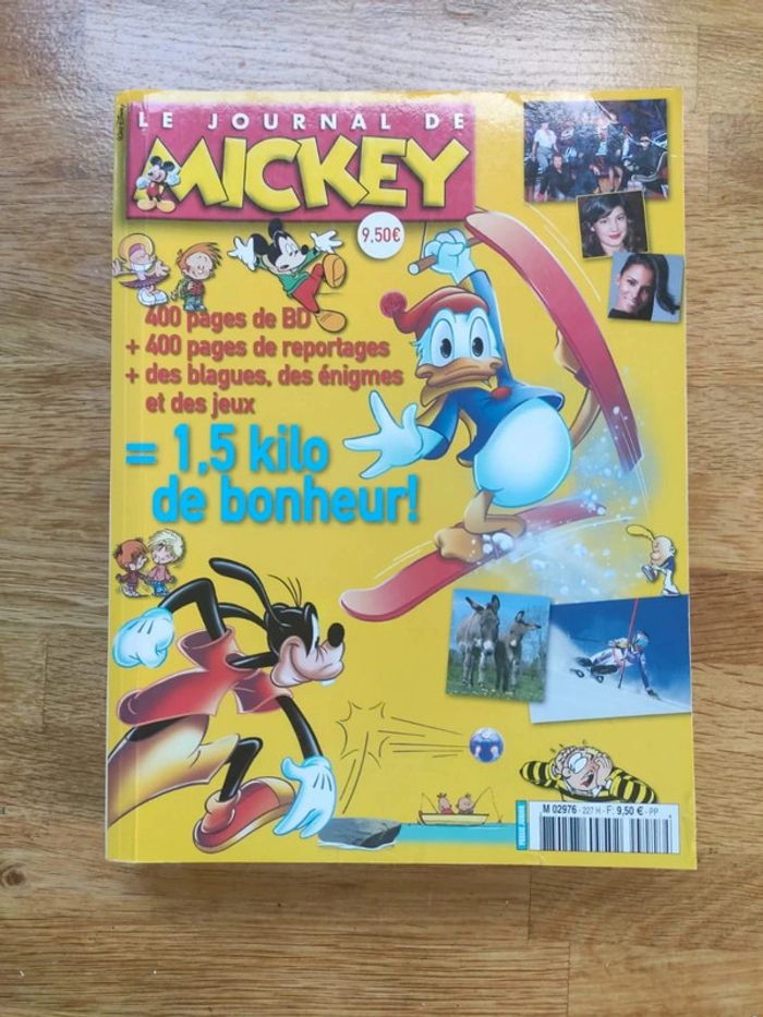 Album Le journal de Mickey 1,5 kg !