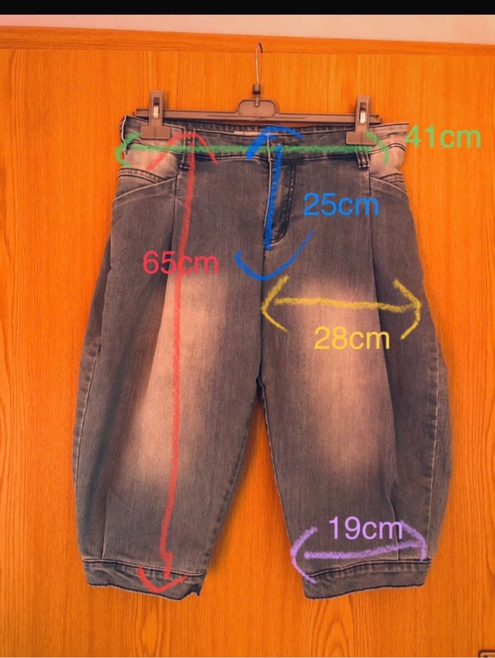 Bermuda jeans 42 - photo numéro 7