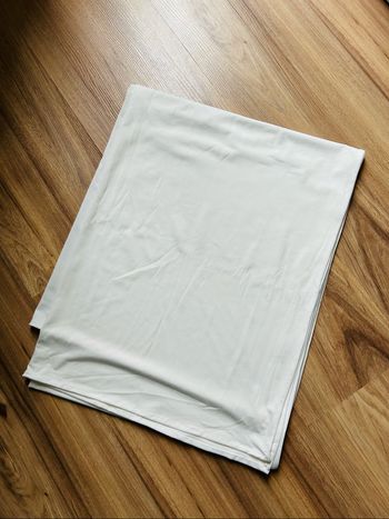 Voile blanc uni Jersey Prenium Boutique Indépendante
