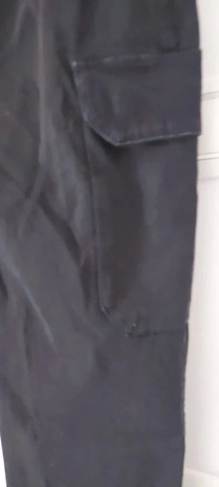 Lot de 2 pantalons cargo kaki et noir - photo numéro 7