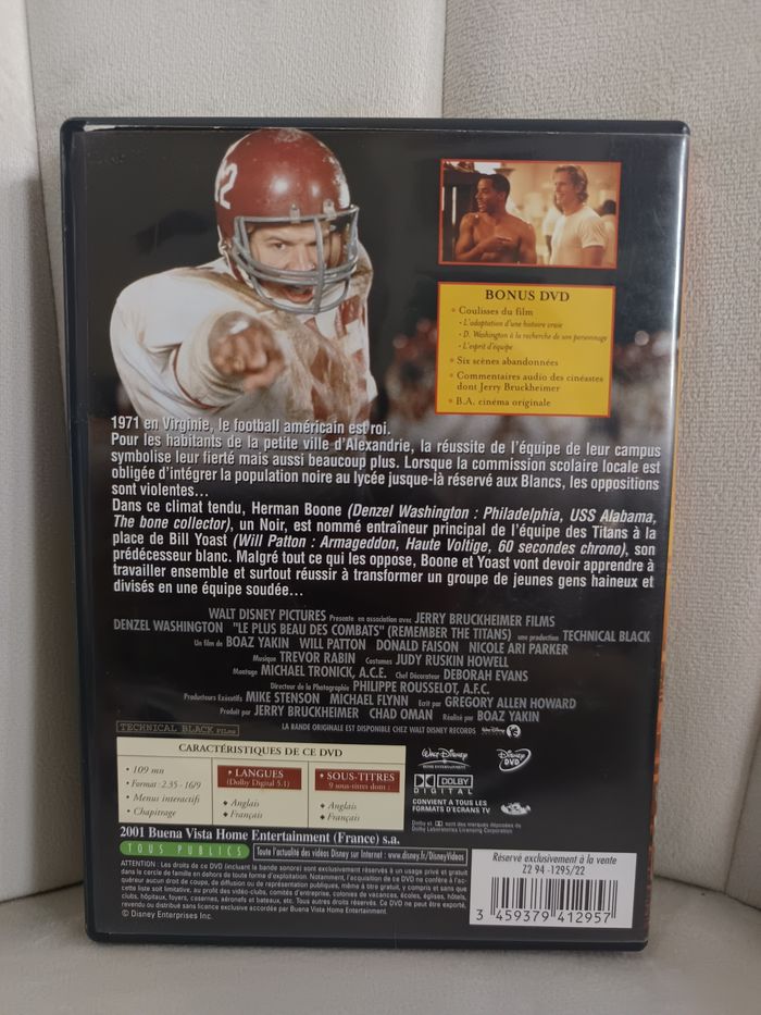 Dvd " Le plus beau des combats " - photo numéro 2