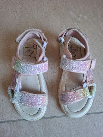 Sandales paillettes 