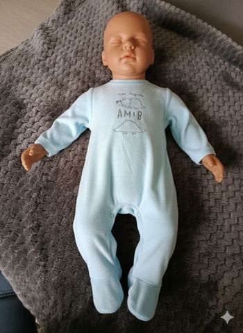 Pyjama bleu dinosaure 