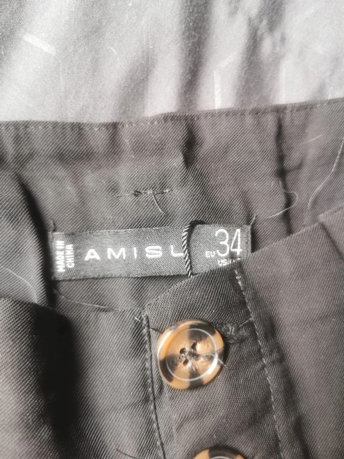 Pantalon léger noir Amisu - photo numéro 5