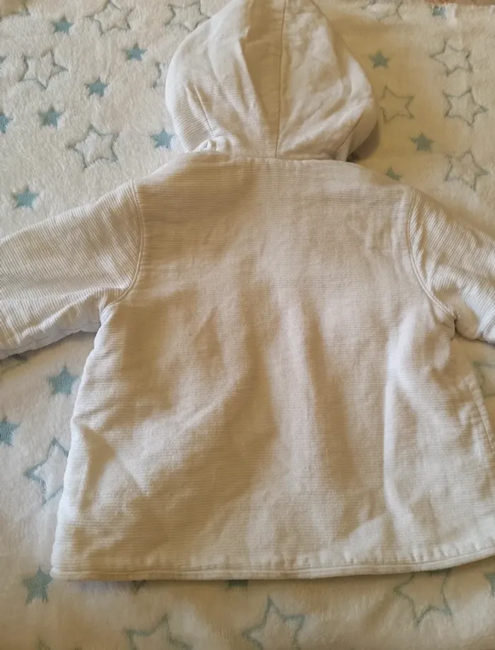 Manteau hiver blanc. - photo numéro 6
