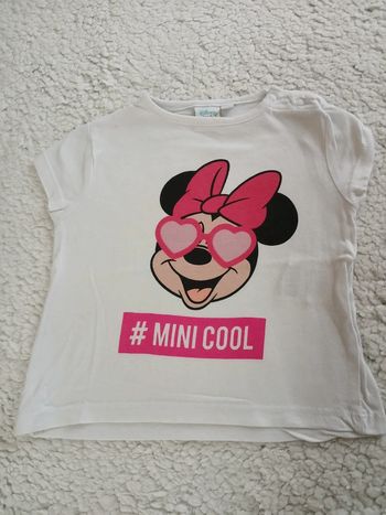 Tee-shirt fille Minnie taille 12 mois