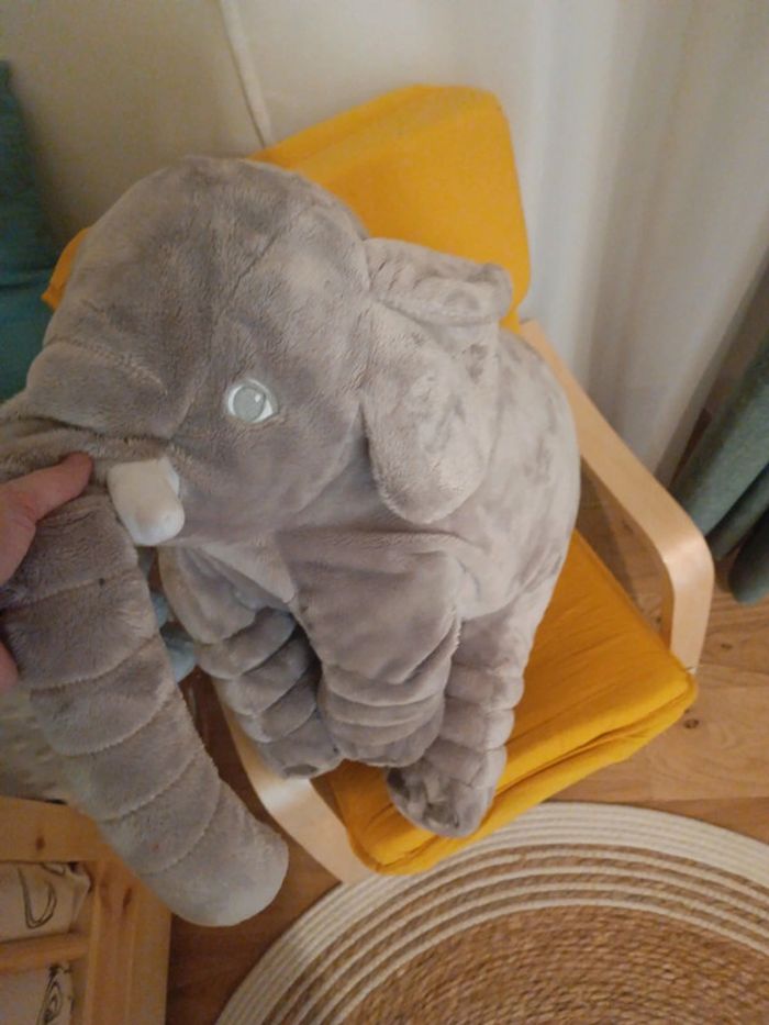 Peluche éléphant - photo numéro 3