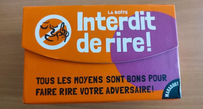 Jeu interdit de rire