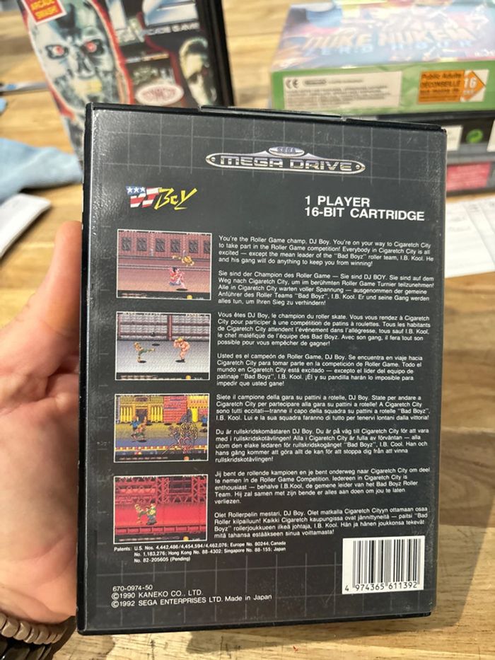 DJ Boy - SEGA Megadrive - photo numéro 2