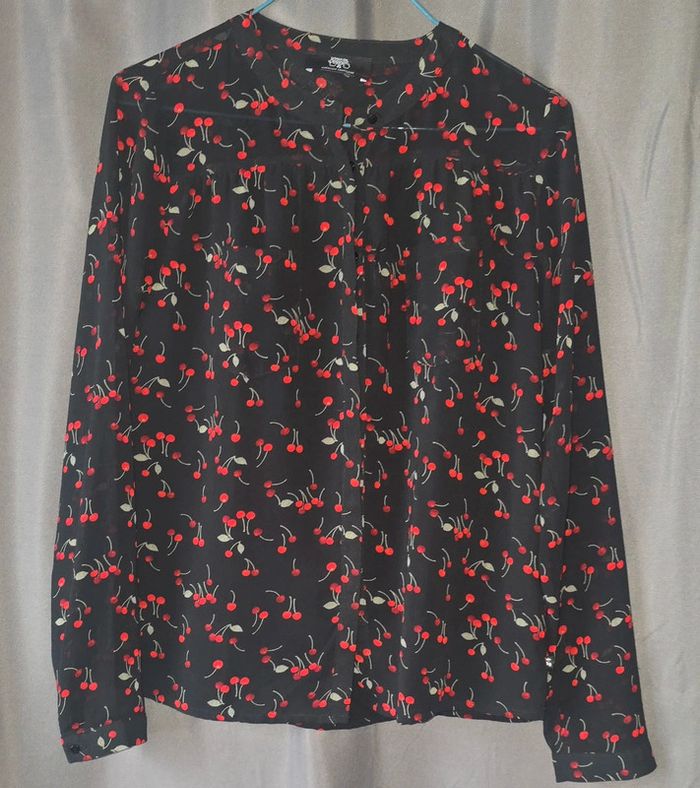 Blouse "le temps des cerises", taille XS