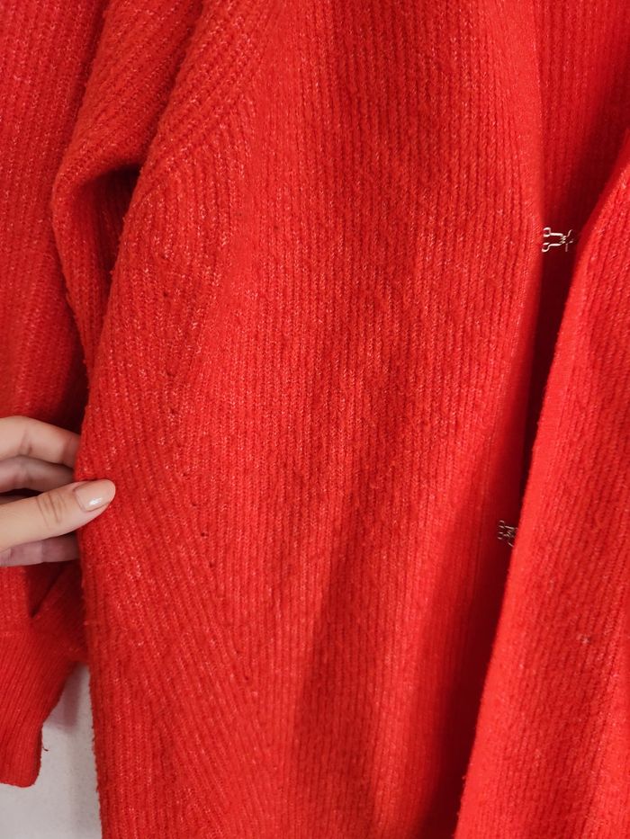 Gilet long rouge Captain Tortue – T0 / 36 – Peluché - photo numéro 2