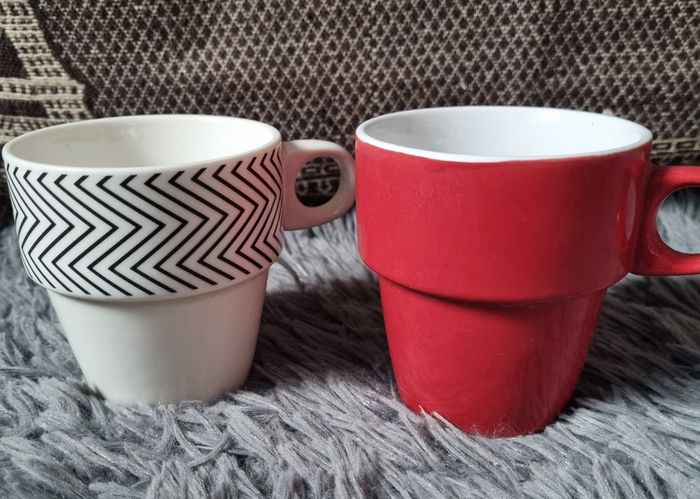 Lot 2 tasses à café - photo numéro 2