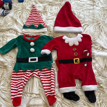 Lot pyjama Noël 1mois