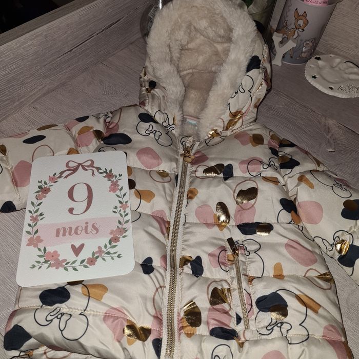 Manteau Doudoune 9 mois minnie orchestra