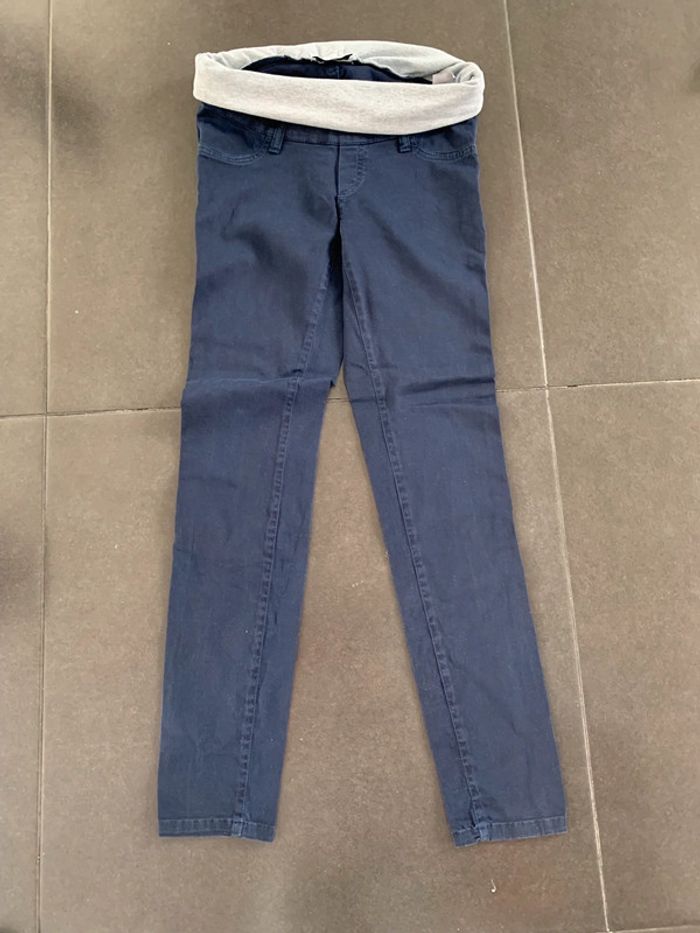 Jean bleu grossesse taille 36 - photo numéro 2