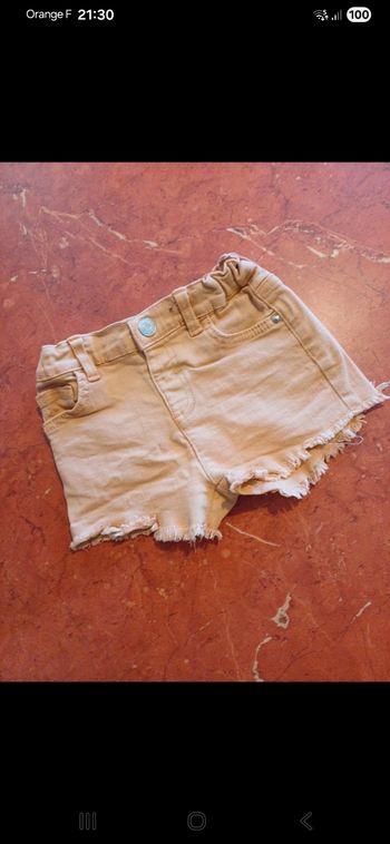 Short fille taille 3 ans