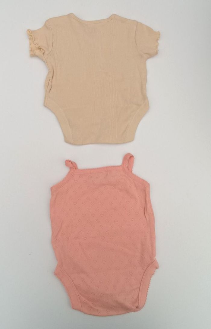 Lot de 2 bodies débardeur, Primark, 3/6 mois - photo numéro 2