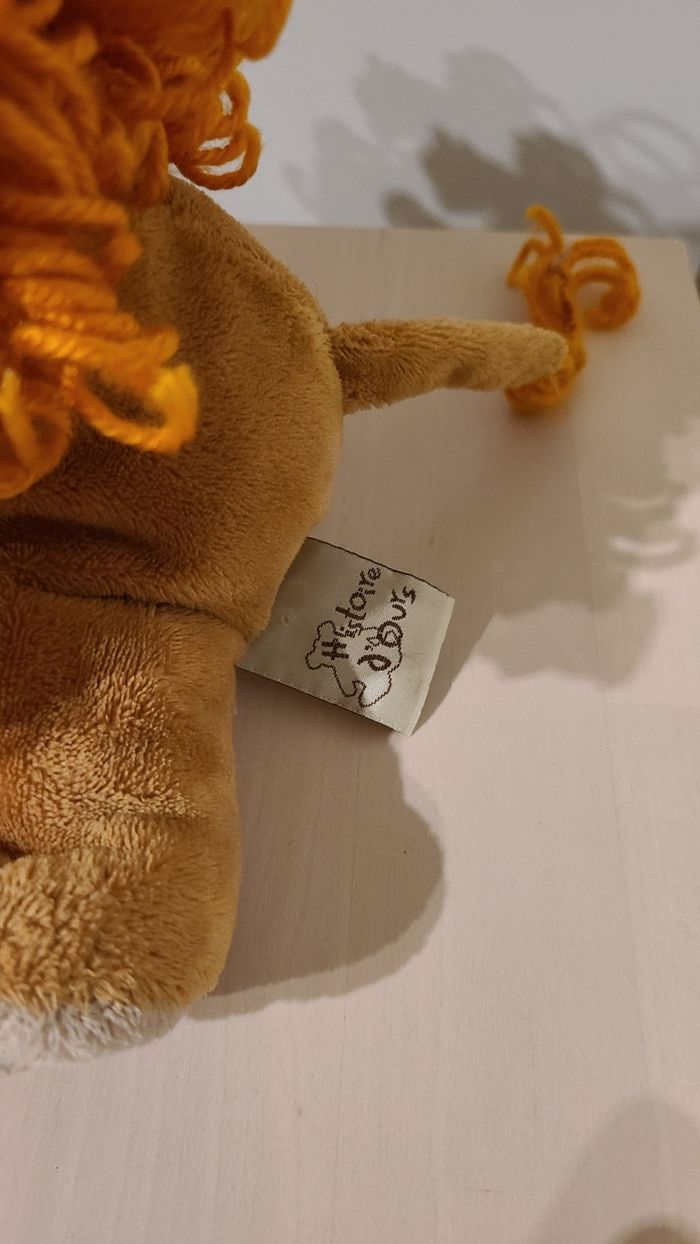 Doudou lion - photo numéro 3