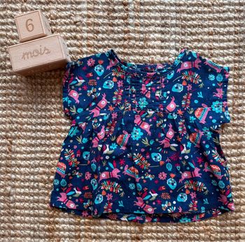 Blouse Vertbaudet 6mois / 68cm