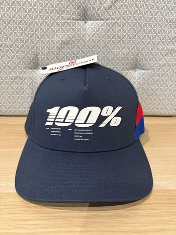 Casquette Bleue "100%"