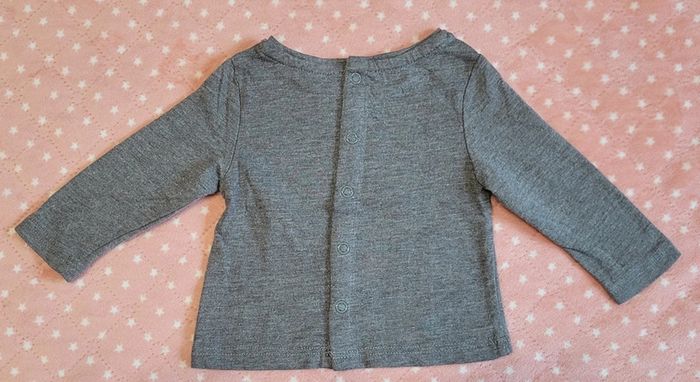 Lot de 2 t-shirts manches longues - Taille 1mois, 53cm - photo numéro 15