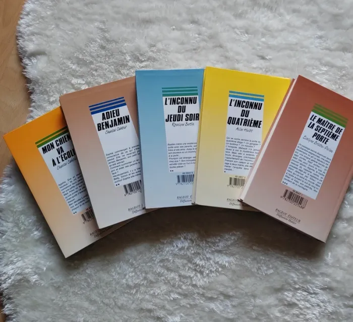 Lot de 5 livres Cascade - photo numéro 2