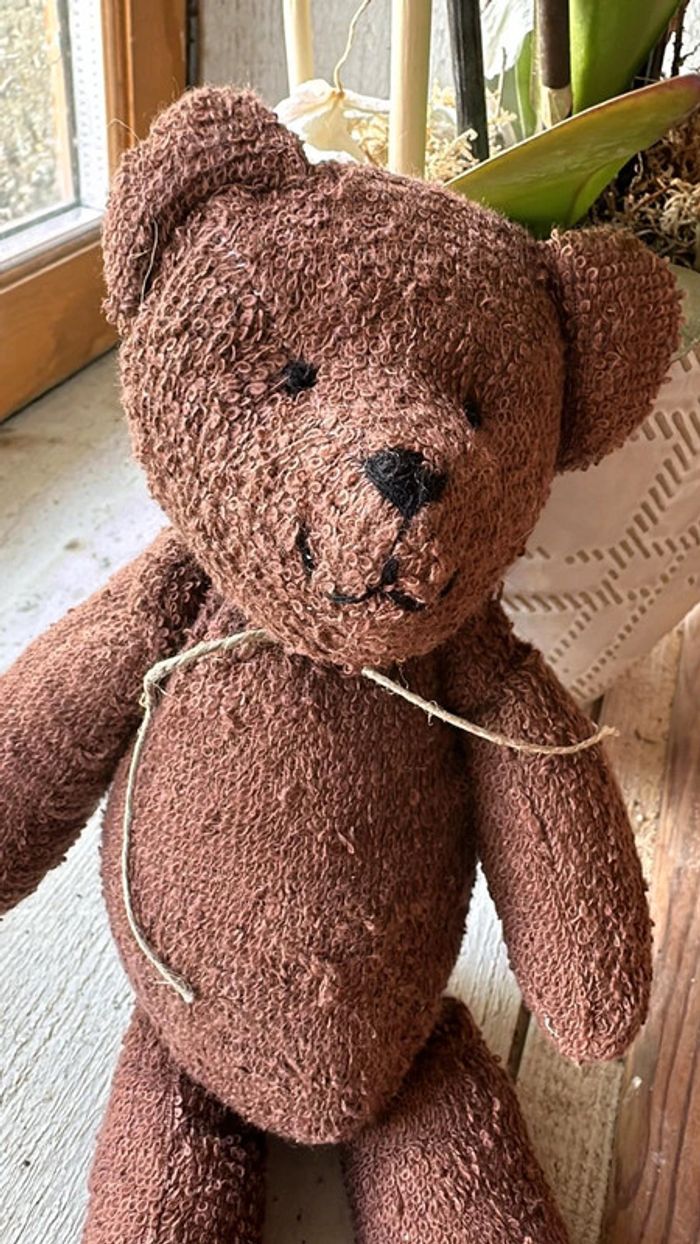 Petit ours en peluche articulé type teddybear - photo numéro 3