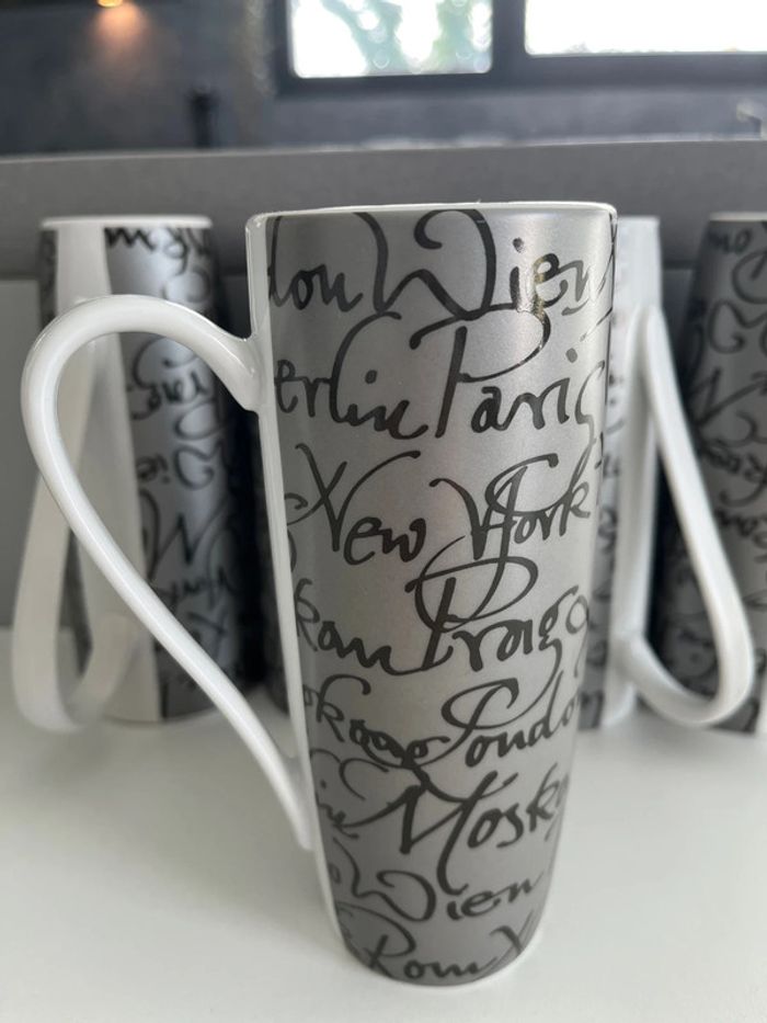 Lot de 5 tasses à café coffee bar By Konitz