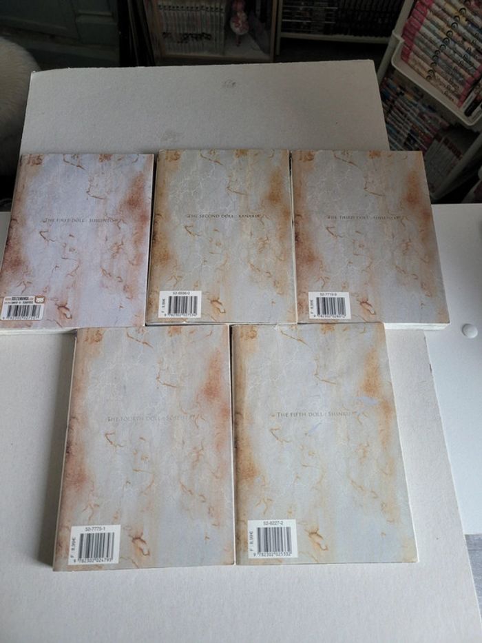 Lot 5 premiers tomes du manga rozen maiden saison 1 - photo numéro 7