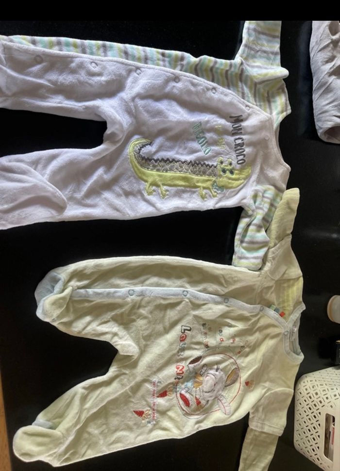 Lot de 2 pyjamas - 3 mois