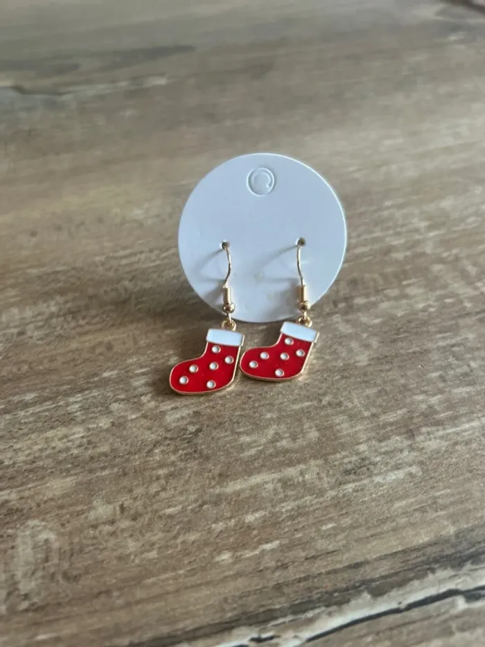 Boucles d’oreilles de Noël 🎅 neuve