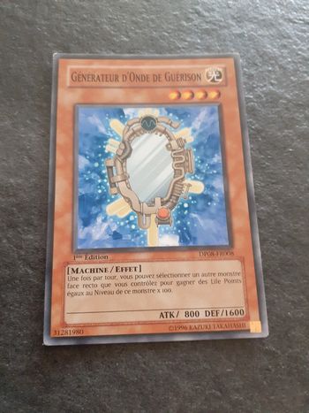 Carte Yu-Gi-Oh ! Générateur d'onde de guérison DP08-FR008