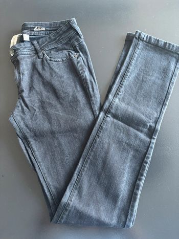 Jean’s gris/noir MANGO T38