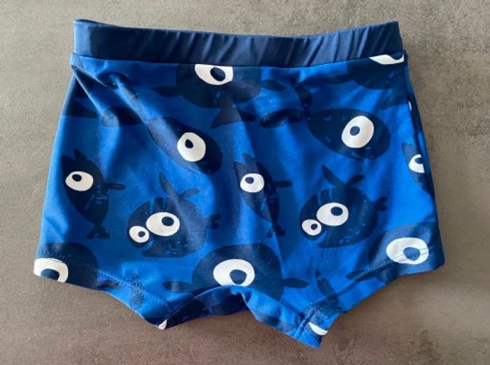 Boxer de bain bleu marine DPAM taille 24mois/86 cm - photo numéro 2