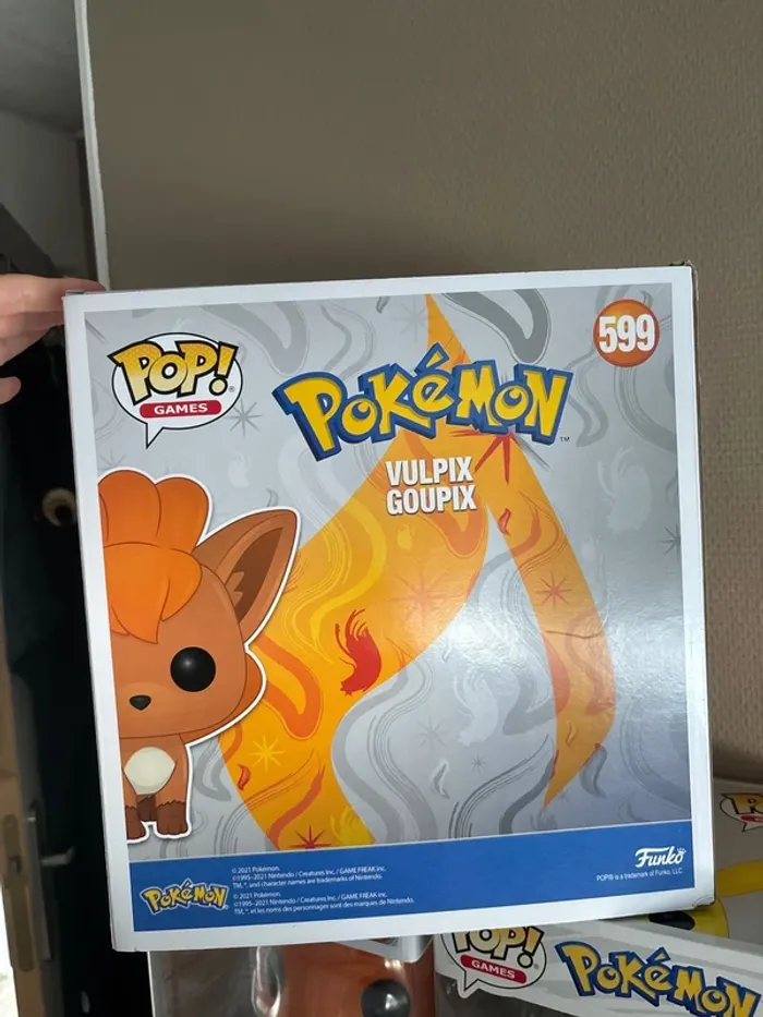 Pop géante Pokémon Vulpix 599 - photo numéro 3