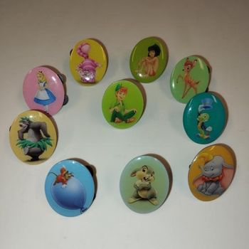 DISNEY CLASSICS - Lot 10 Pin's Disney Edition Carrefour 2010 - Lot n°14 (OCCASION)