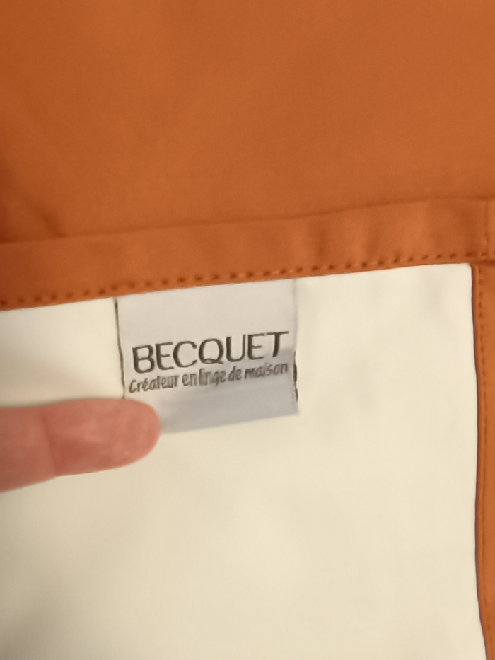paire de rideaux 135 x 180 cm Becquet NEUF - photo numéro 8