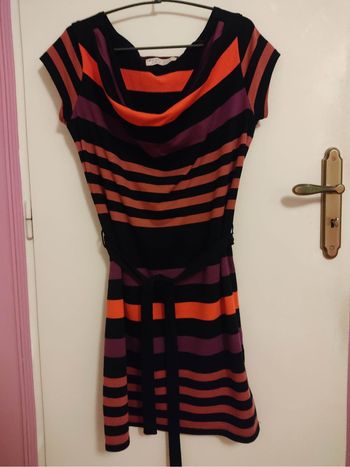 Robe à rayures