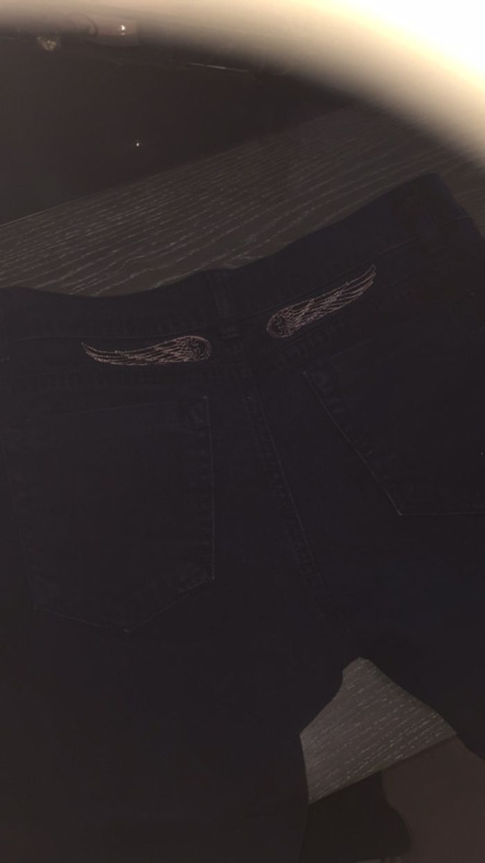 Jeans bleu marine berenice taille 28 excellent état femme - photo numéro 4