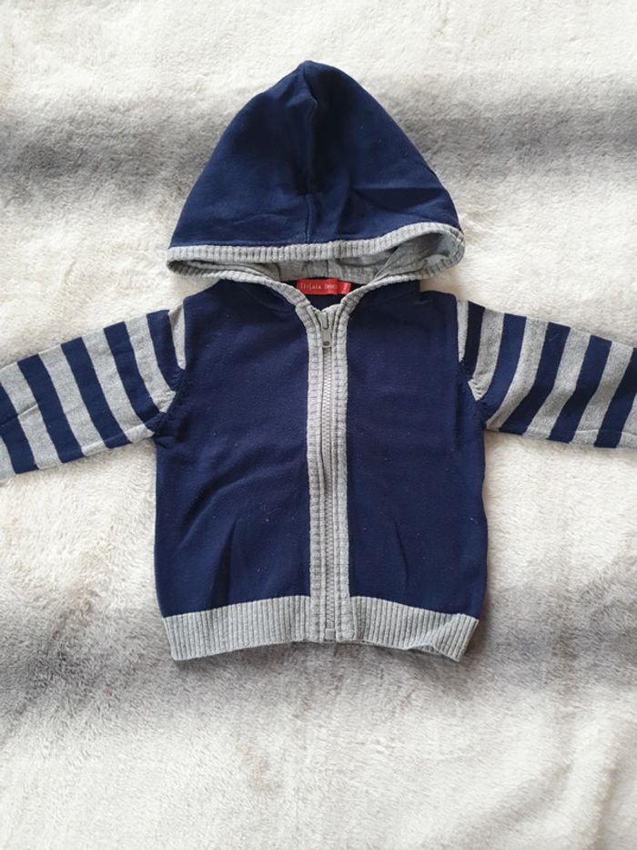 Gilet à capuche Tissaia 12 mois