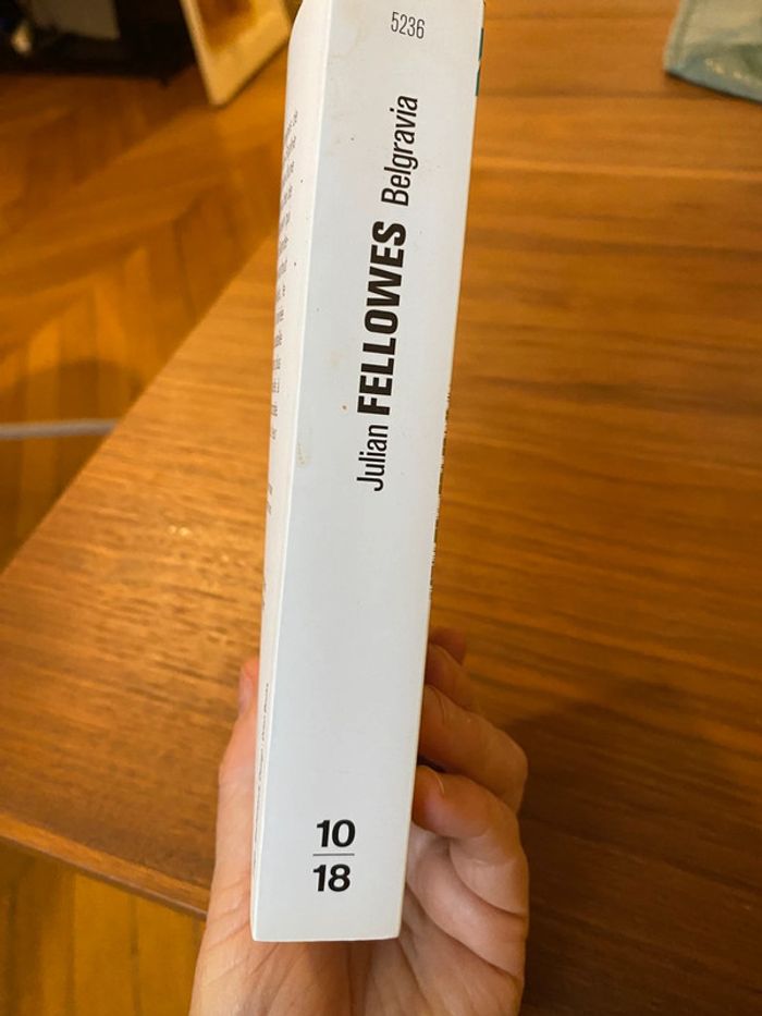 Livre Belgravia de Julian Fellowes - photo numéro 2