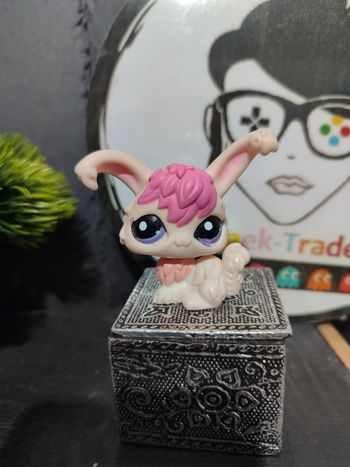 Lps911 Littlest Petshop Pet Shop LPS Hadbro Bunny Rabbit Angora Lapin 1894