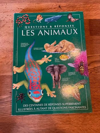 Livre Questions réponses Les animaux