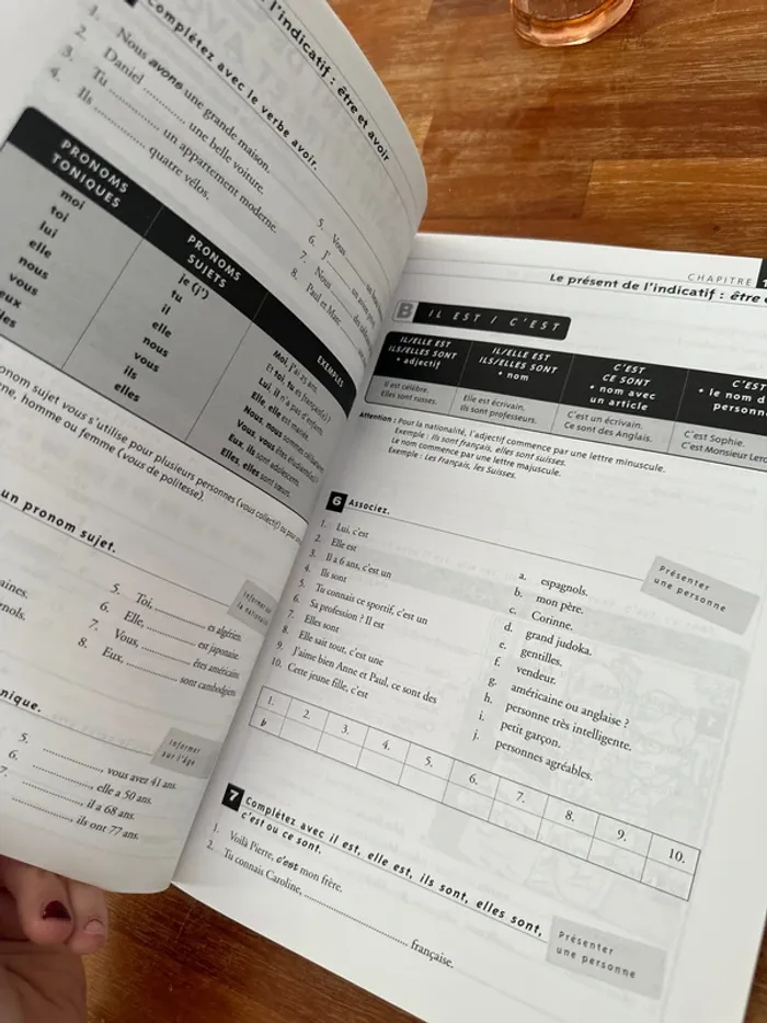 Livre exercice de grammaire en contexte, niveau débutant - photo numéro 6